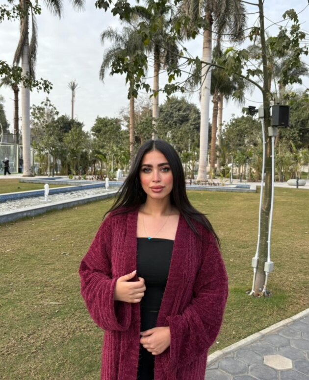 Burgundy Ramadan Kaftan